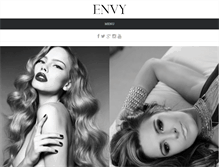 Tablet Screenshot of envyhairextensions.com